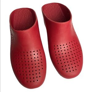 Red Women's Slip-On Clogs